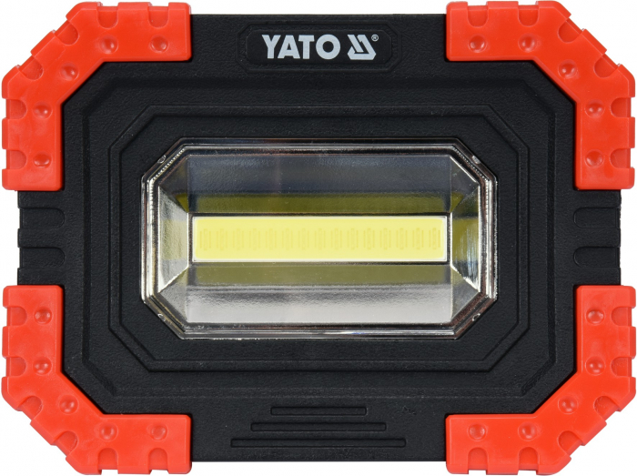 Reflector cu led YATO portabil 10W 680lm 6V 4XAA magnetic [2]