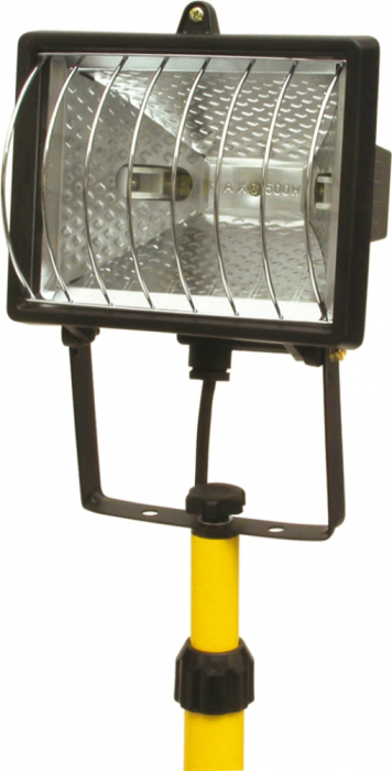 Reflector cu halogen pe suport vorel portabil 400w