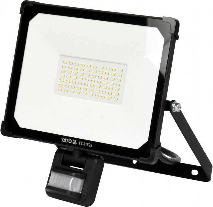 Reflector cu led YATO cu senzor miscare 50W 5000lm 6500K IP54 30000h [2]