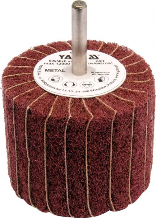 ROATA ABRAZIVA CU TIJA 60X50X6 P200 YATO [2]