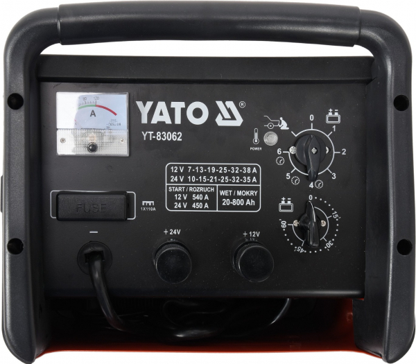 Robot pornire auto YATO, 12/24V, 20 - 800 Ah [2]