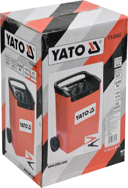Robot pornire auto YATO, 12/24V, 20 - 800 Ah [3]