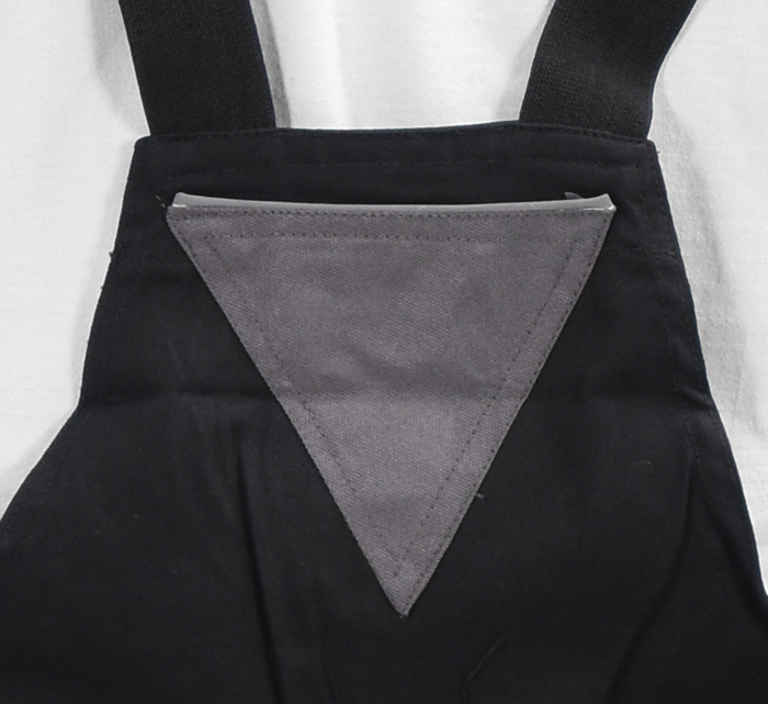 Salopeta de lucru YATO 100% bumbac 270 g/m2 negru M [7]