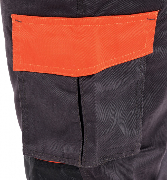 Salopeta de lucru YATO poliester/bumbac 190 g/m2 negru L [4]