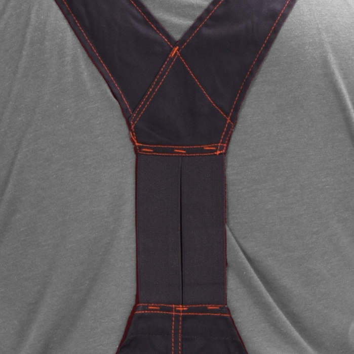Salopeta de lucru YATO poliester/bumbac 245 g/m2 gri [7]