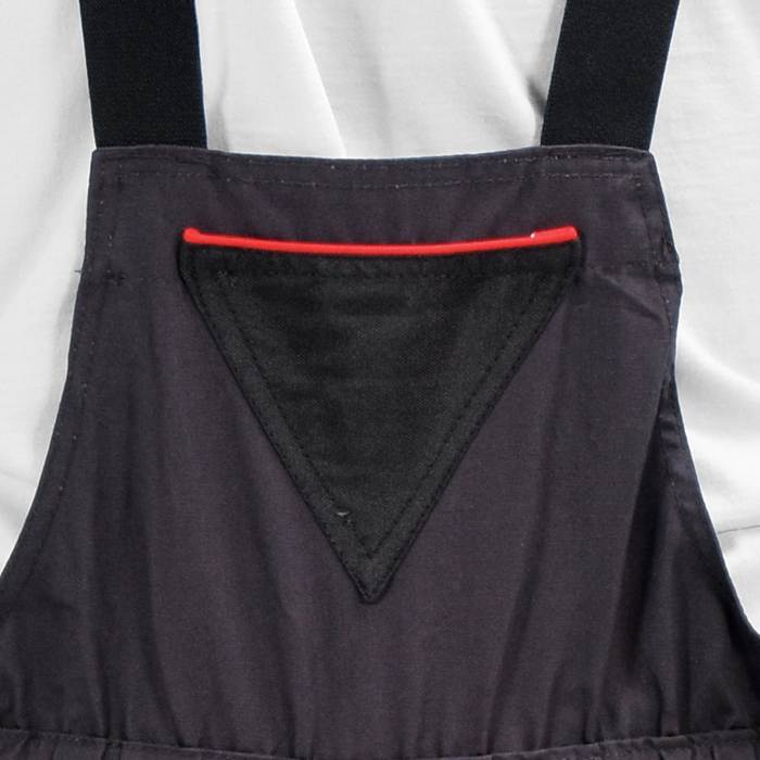 Salopeta de lucru YATO poliester/bumbac 267 g/m2 gri grafit XXL [2]