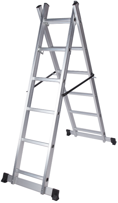 Scara din aluminiu tip schela 190x330x100cm 150kg EVOTOOLS [3]