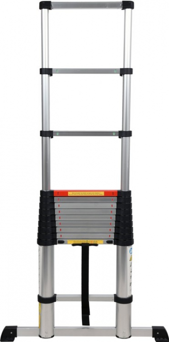 Scara telescopica VOREL aluminiu 3.8m 13 trepte max 150kg [2]