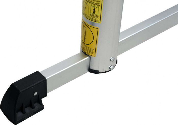Scara telescopica VOREL aluminiu 3.8m 13 trepte max 150kg [3]