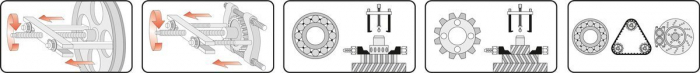 Set extractoare rulmenti YATO CrV 35-130mm 14buc [5]
