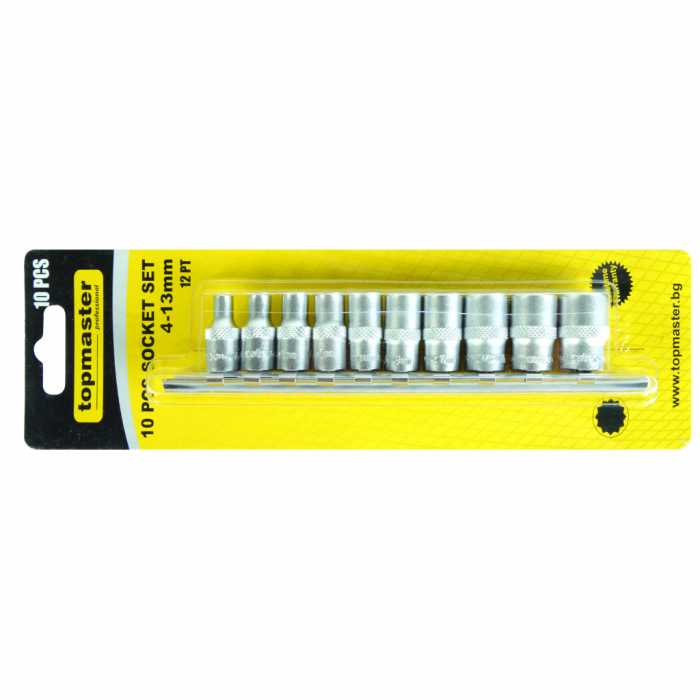 Set 10 tubulare 1/4" TMP Top Master Pro [4]