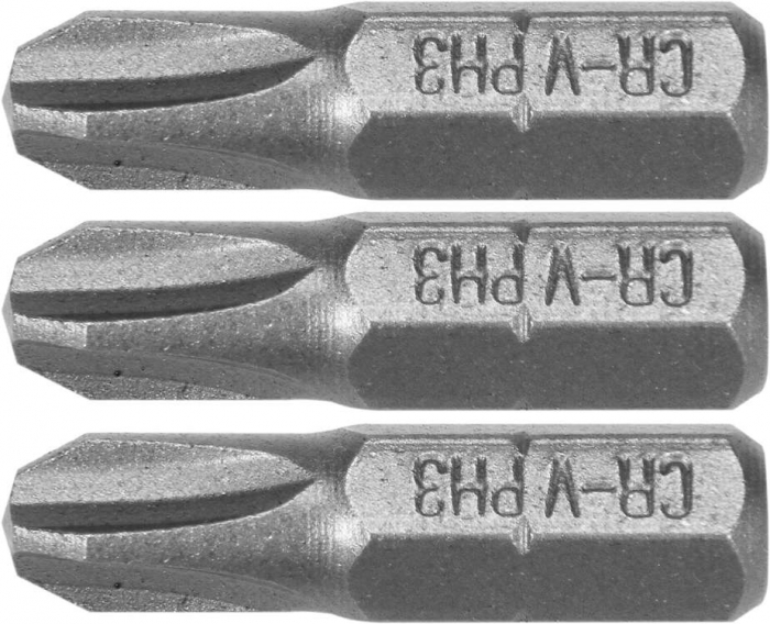 SET 3 BITI 1/4 PH1, PH2, PH3 25MM STHOR [2]