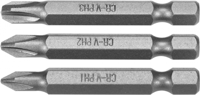 SET 3 BITI 1/4 PH1, PH2, PH3 50MM STHOR [2]