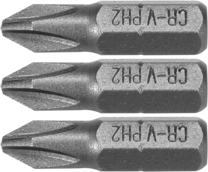 SET 3 BITI 1/4 PH2X25MM STHOR [2]