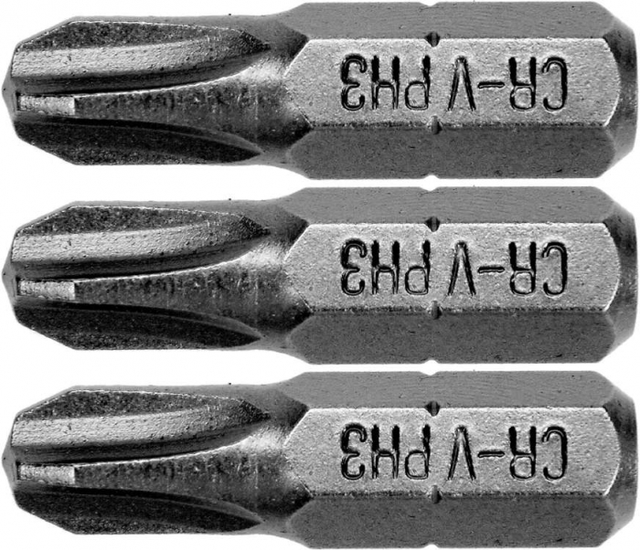 SET 3 BITI 1/4 PH3X25MM STHOR [2]