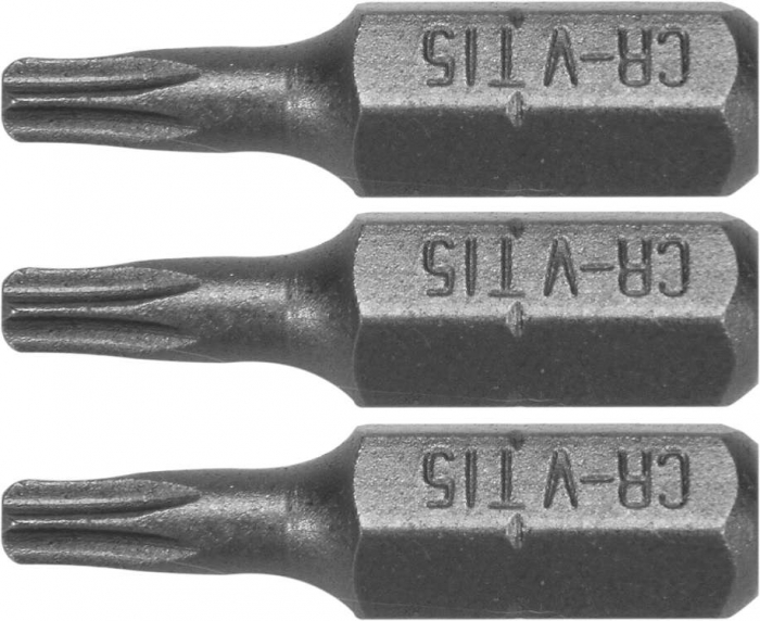 SET 3 BITI TORX 1/4 T15X25MM STHOR [2]