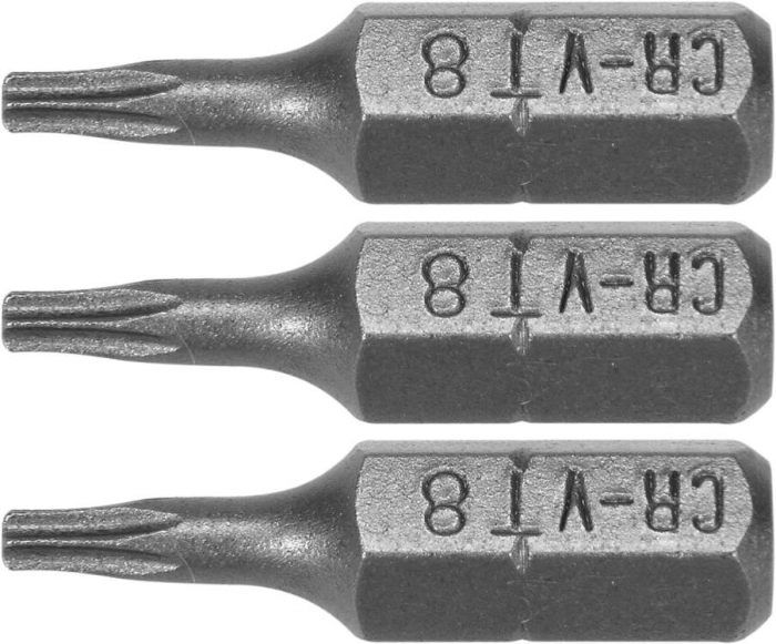 SET 3 BITI TORX 1/4 T8X25MM STHOR [2]