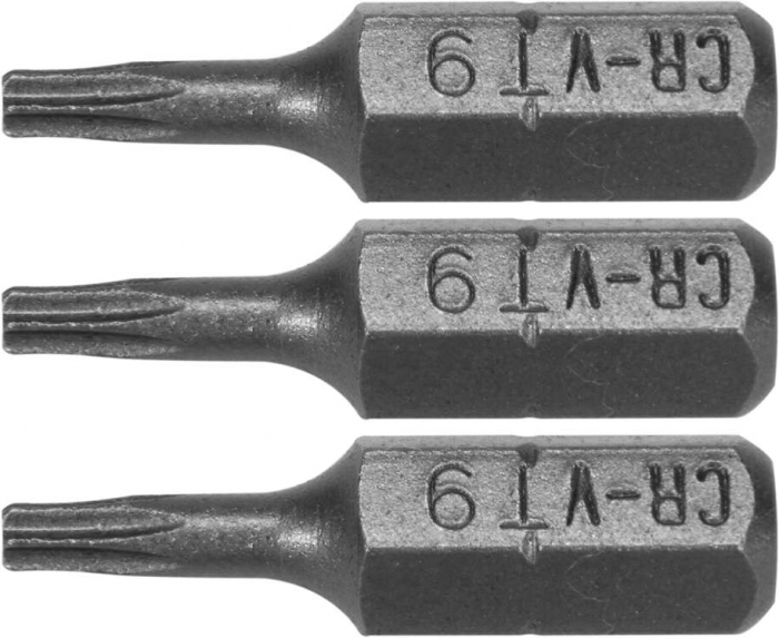 SET 3 BITI TORX 1/4 T9X25MM STHOR [2]