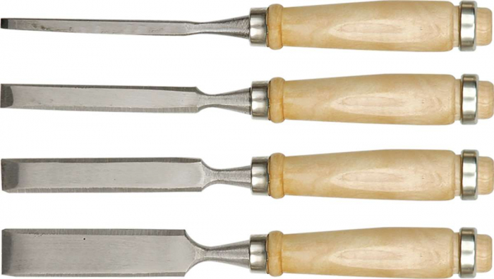 SET 4 DALTI 6-24 MM, MANER LEMN VOREL [2]