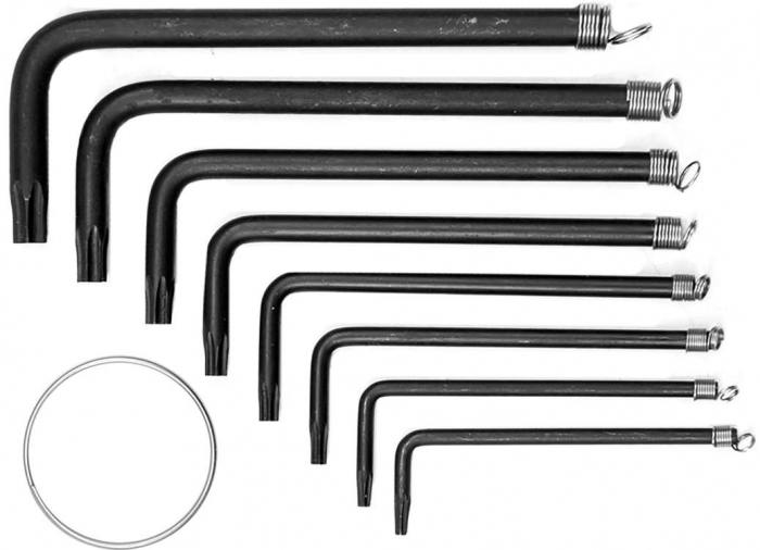 SET 8 CHEI TORX, T10-T40 VOREL [2]