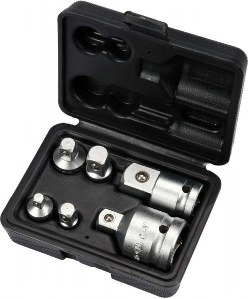 Set adaptoare YATO, reductii pentru tubulare, CrV, 6buc [2]