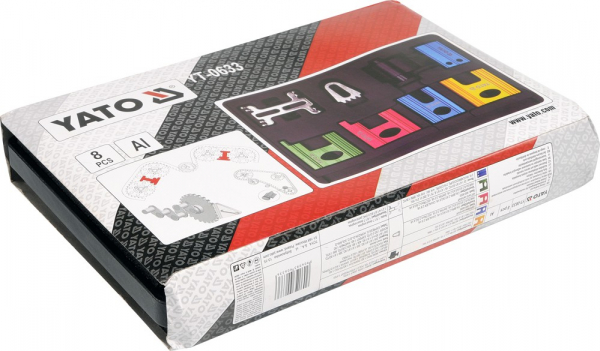 Set blocare YATO, pentru distributie auto, 8buc, AL [4]