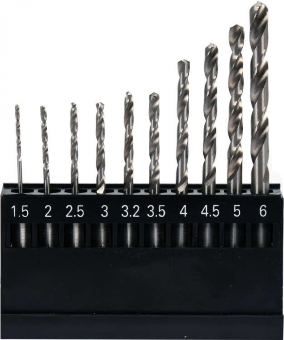 Set burghie metal YATO HSS prindere hex 1.5 - 6 mm [2]