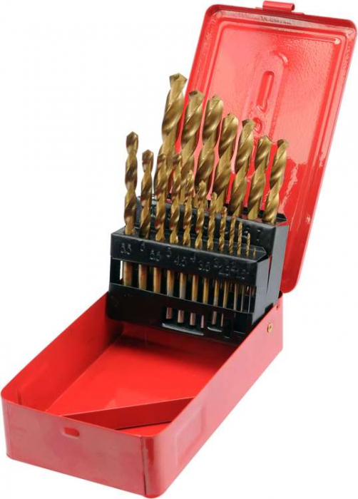 SET BURGHIE METAL HSS - TITAN 1-10 MM 19BUC STHOR [2]