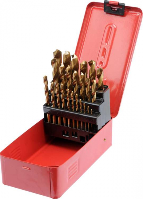 SET BURGHIE METAL HSS - TITAN 1-13 MM 19BUC STHOR [2]
