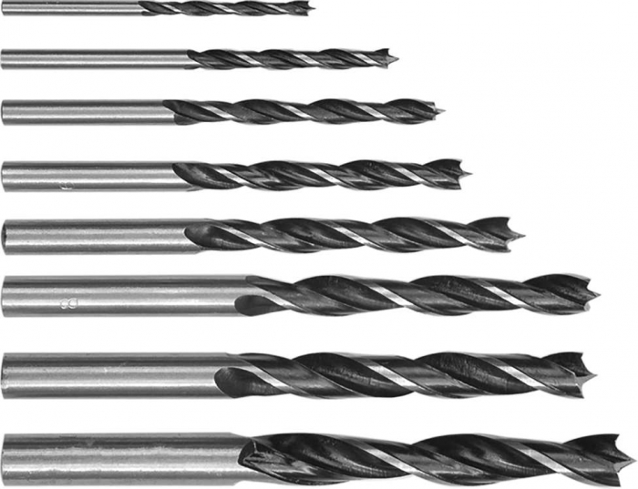 SET BURGHIE PT LEMN 3-10 MM, 8 BUC STHOR [2]