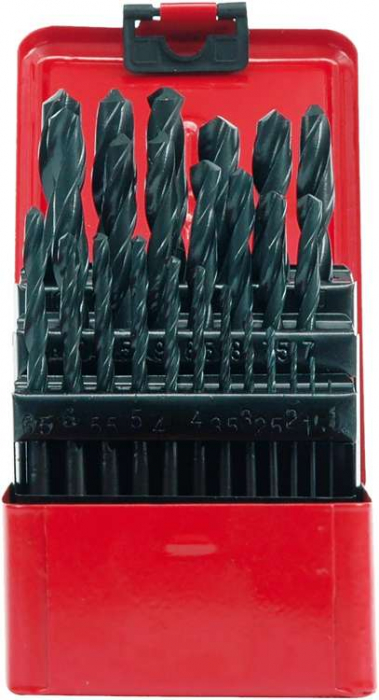 SET BURGHIE PT METAL - HSS 1-13 MM, 25BUC STHOR [2]