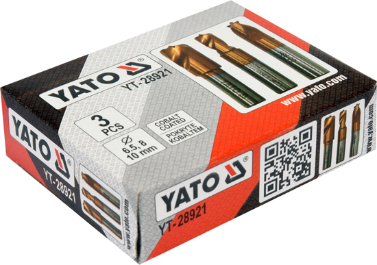 Set burghie YATO, pentru puncte sudura, HSS-Cobalt, 3buc [5]