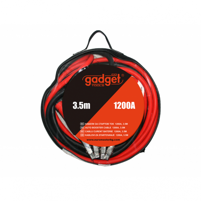 Set cabluri pornire 1200A 3,5m GD Gadget [2]