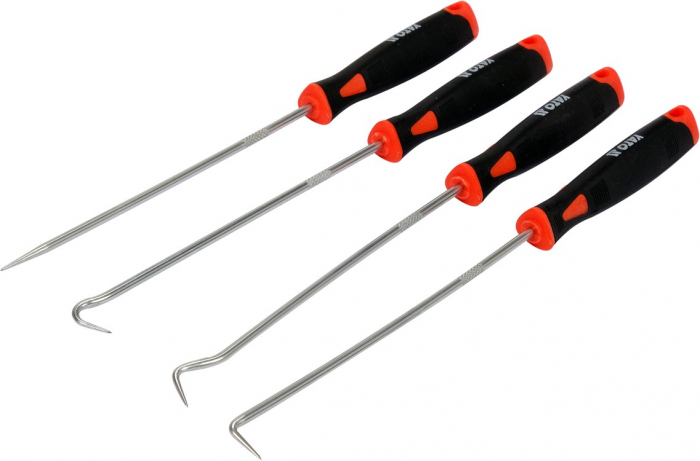 Set carlige pentru extras garnituri YATO 4buc 240 mm [2]
