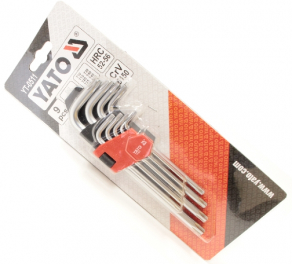 Set chei imbus YATO, torx, 9buc [2]