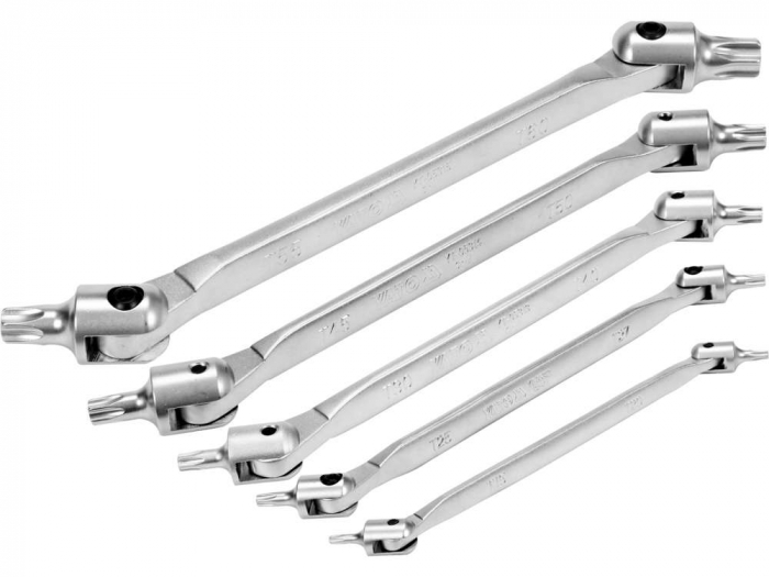 SET CHEI TORX CU ARTICULATIE, 5 BUC YATO [2]