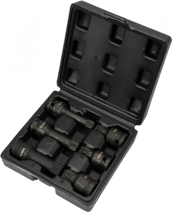 Set chei tubulare de impact YATO SPLINE M14-M18 43-78mm CrMo 1/2 6buc [2]