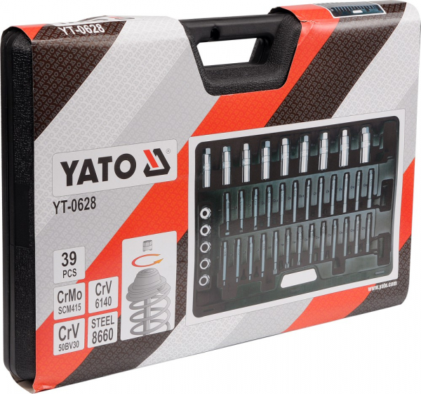 Set chei YATO, pentru fixare amortizoare, 39buc [2]