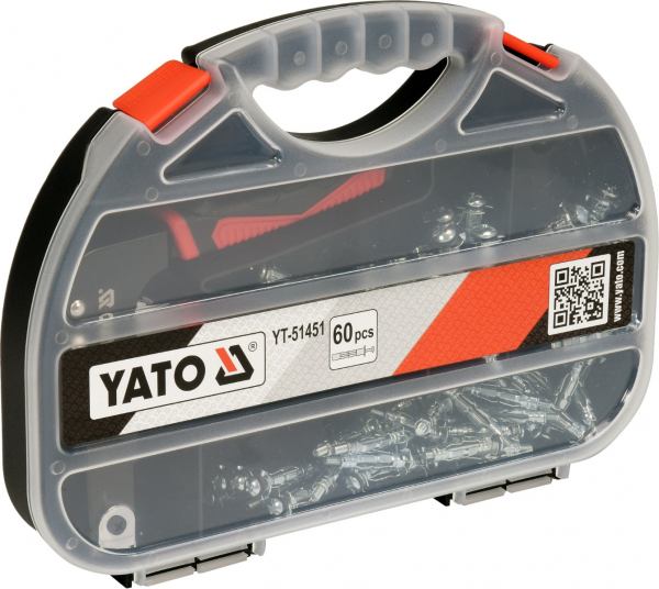 Set cleste sertizat ancore rigips YATO, 60buc [3]