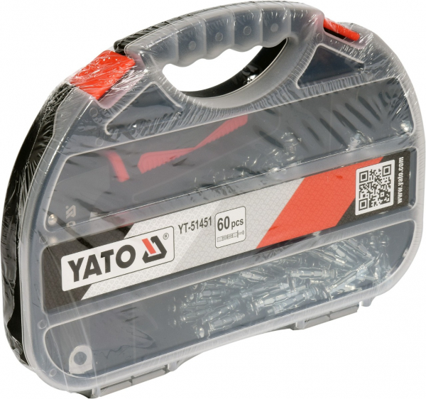 Set cleste sertizat ancore rigips YATO, 60buc [4]