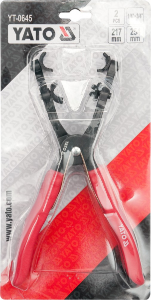 Set clesti strangere coliere furtun YATO, 217-254mm, 2buc [2]