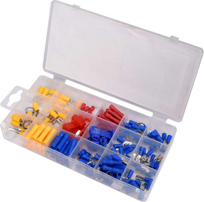 Set conectori electrici YATO, pentru electrician, 160 buc [2]