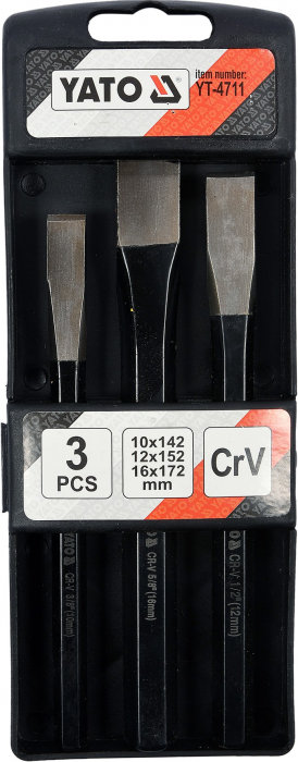 Set dalti impact YATO, CR-V, 3buc [2]