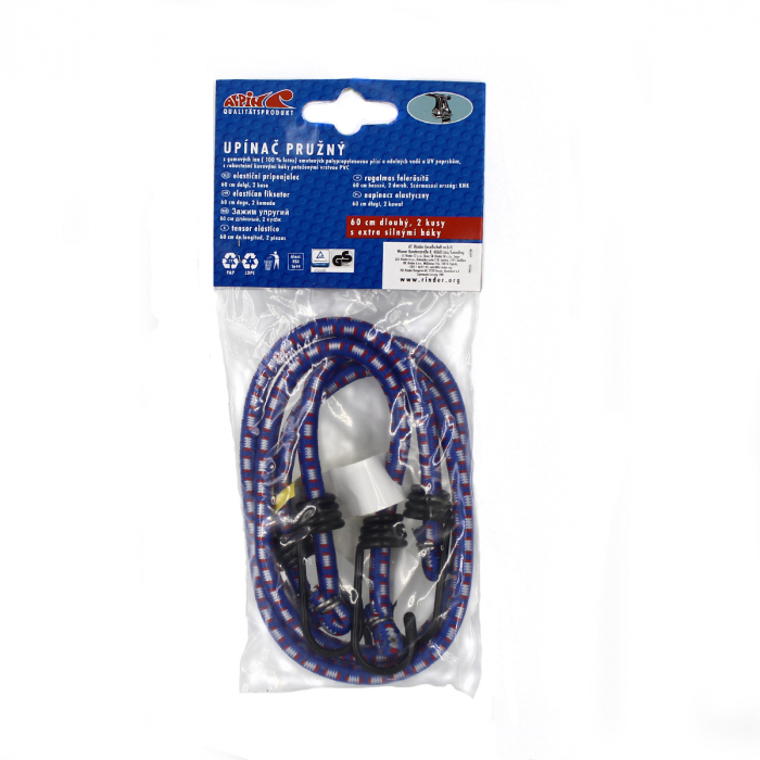 Set de 2 cordeline de fixare elastice, 60 cm [4]