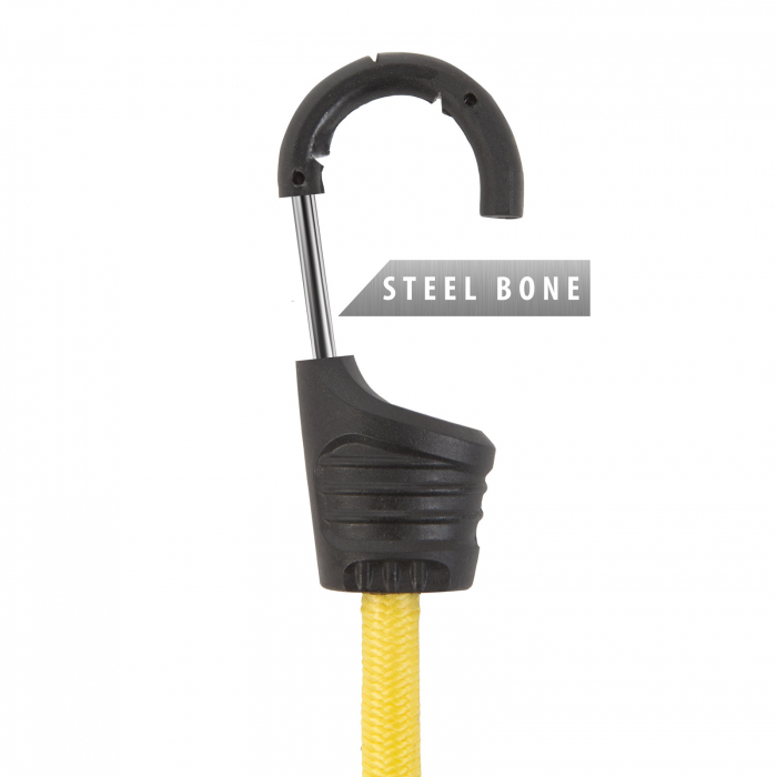 Set de cordeline de fixare profesionale - galben - 120 cm x 8 mm - 2 buc. / pachet [4]