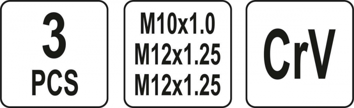 Set curatare lacas bujii incandescente YATO M10-M12 CrV [5]
