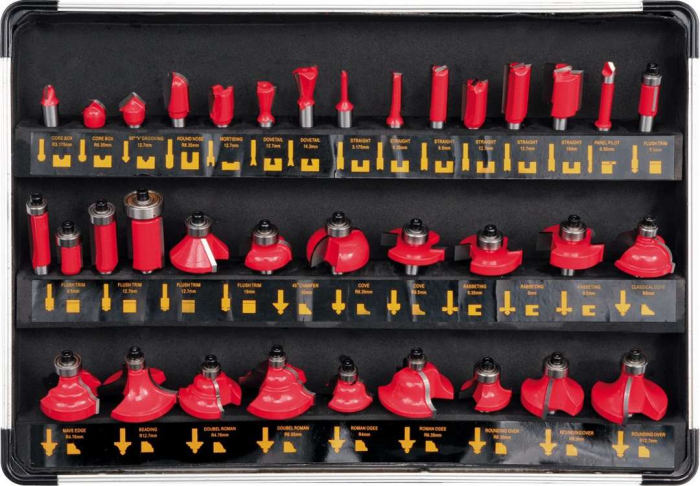 SET FREZE PENTRU LEMN 36BUC YATO [2]