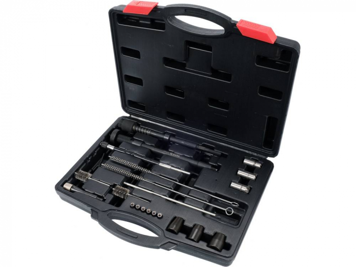 Kit intretinere/frezare scaun injectoare YATO 21buc [2]