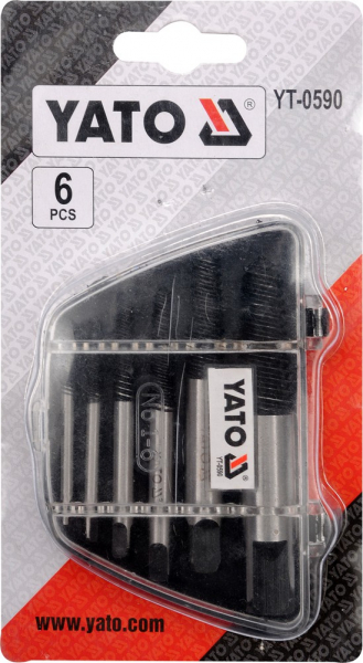 Pachet YATO, Set Imbus Canelate, 40buc + Set extractoare suruburi rupte, 6buc [8]