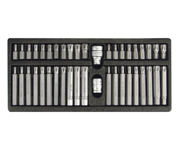 Set biti imbus YATO RIBE torx, 3/8 - 1/2, 42buc [2]